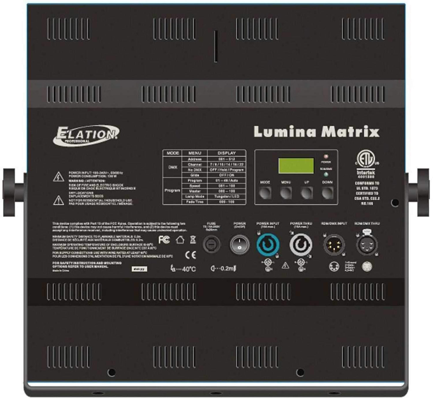 Elation Lumina Matrix 16x 7W Warm White LED Light - PSSL ProSound and Stage Lighting