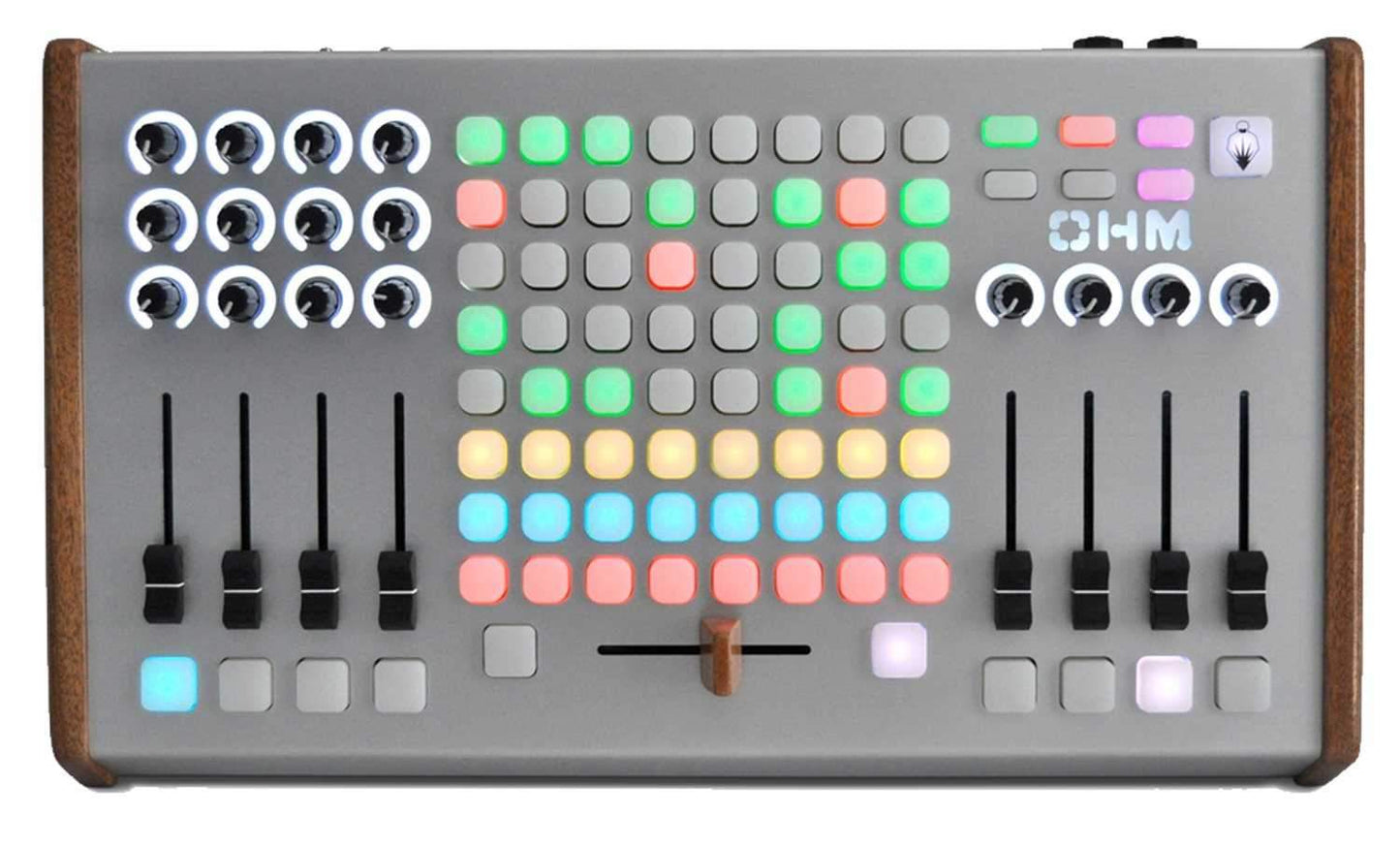 Livid OhmRGB USB MIDI Controller with 81 Buttons - PSSL ProSound and Stage Lighting