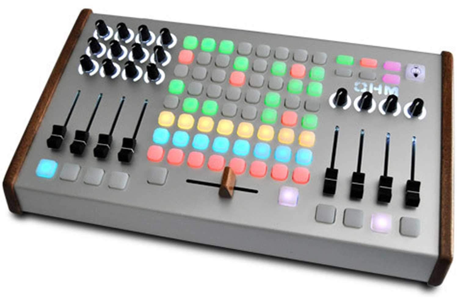 Livid OhmRGB USB MIDI Controller with 81 Buttons - PSSL ProSound and Stage Lighting