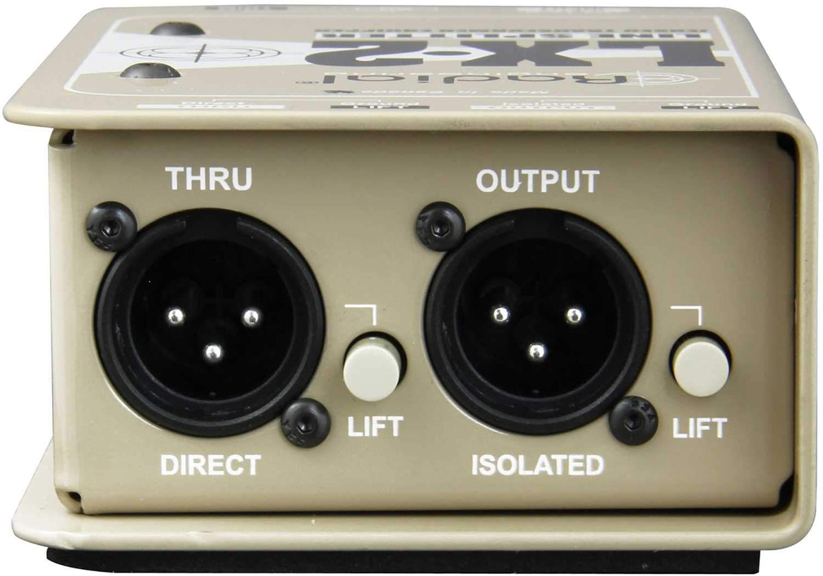 2 Line Level Radial LX-2 Line-Level Splitter – Solotech