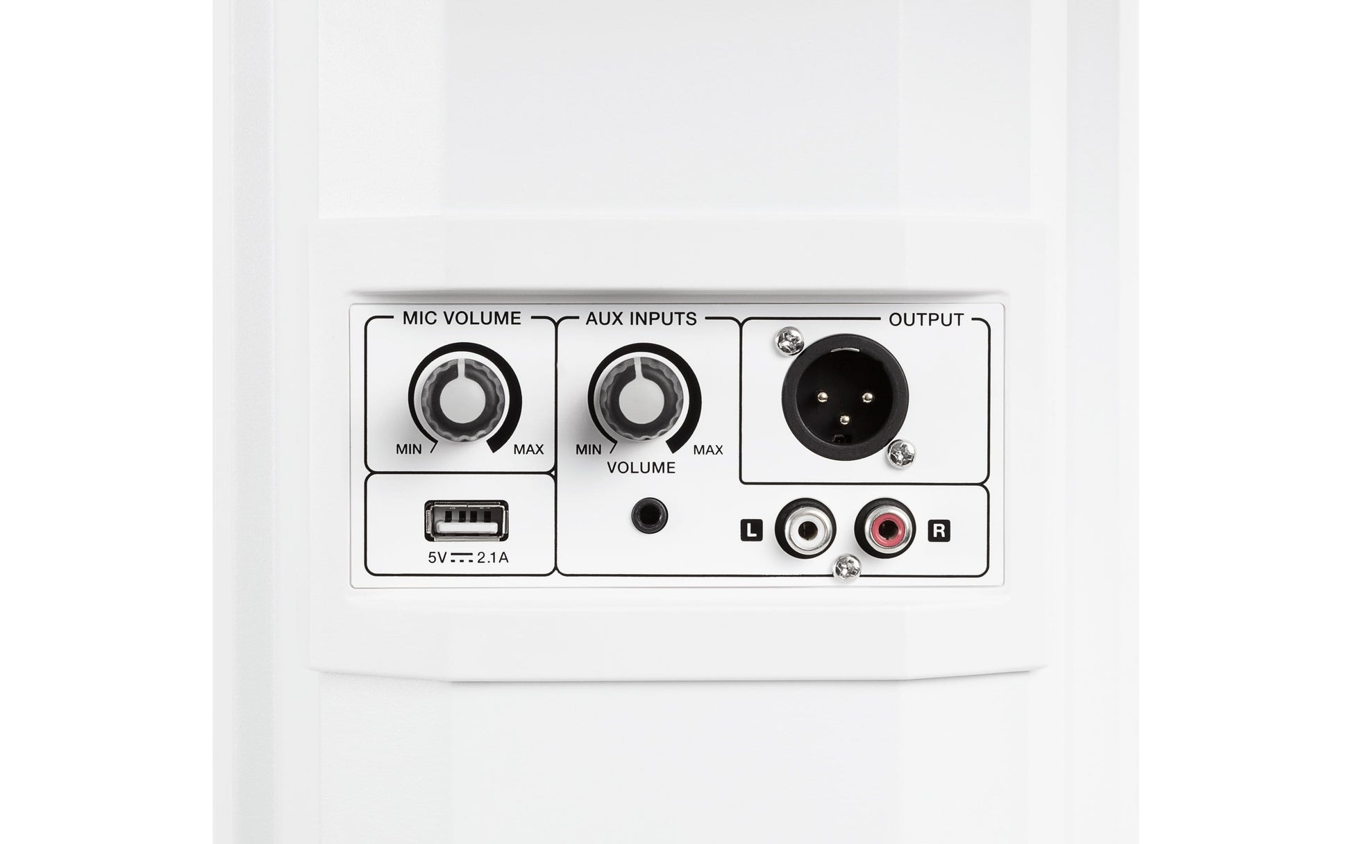 Denon Pro Amplified Speaker Lectern in White - PSSL ProSound and Stage Lighting