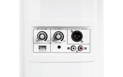 Denon Pro Amplified Speaker Lectern in White - PSSL ProSound and Stage Lighting