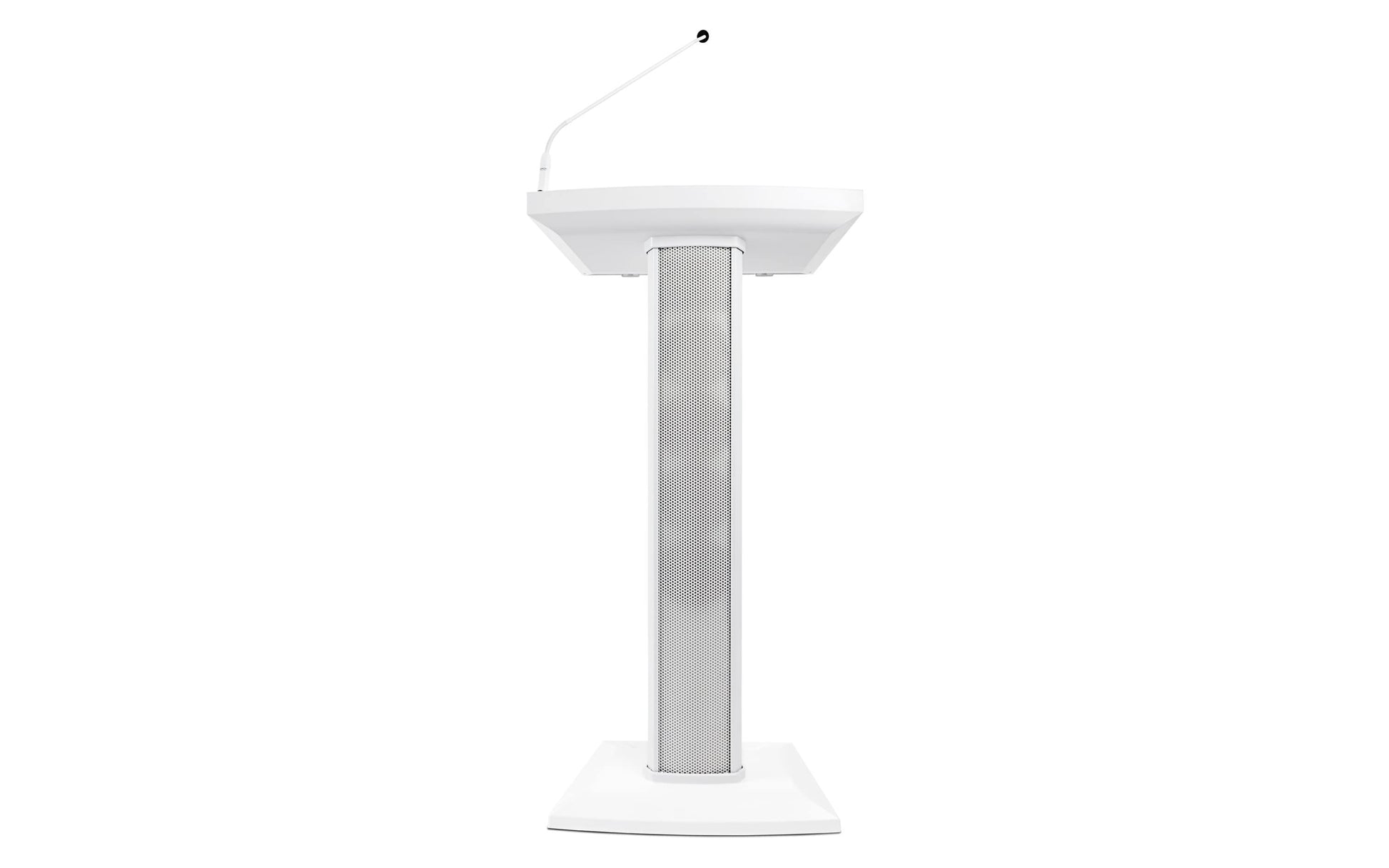 Denon Pro Amplified Speaker Lectern in White - PSSL ProSound and Stage Lighting