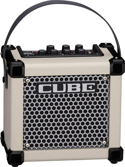 Roland MICRO CUBE GXW Battery Powered Guitar Amp White - PSSL ProSound and Stage Lighting