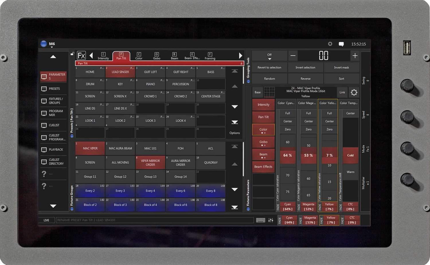 Elation M-Series M6 15-inch Touch Screen Module - PSSL ProSound and Stage Lighting