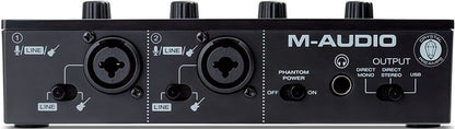 M-Audio M-Track Duo USB Audio Interface - ProSound and Stage Lighting