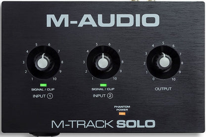 M-Audio M-Track Solo USB Audio Interface - ProSound and Stage Lighting