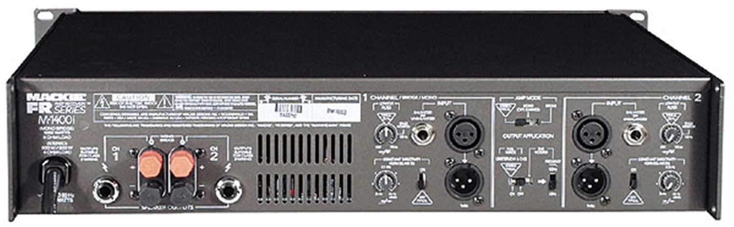 Mackie M1400I Power Amplifier - PSSL ProSound and Stage Lighting