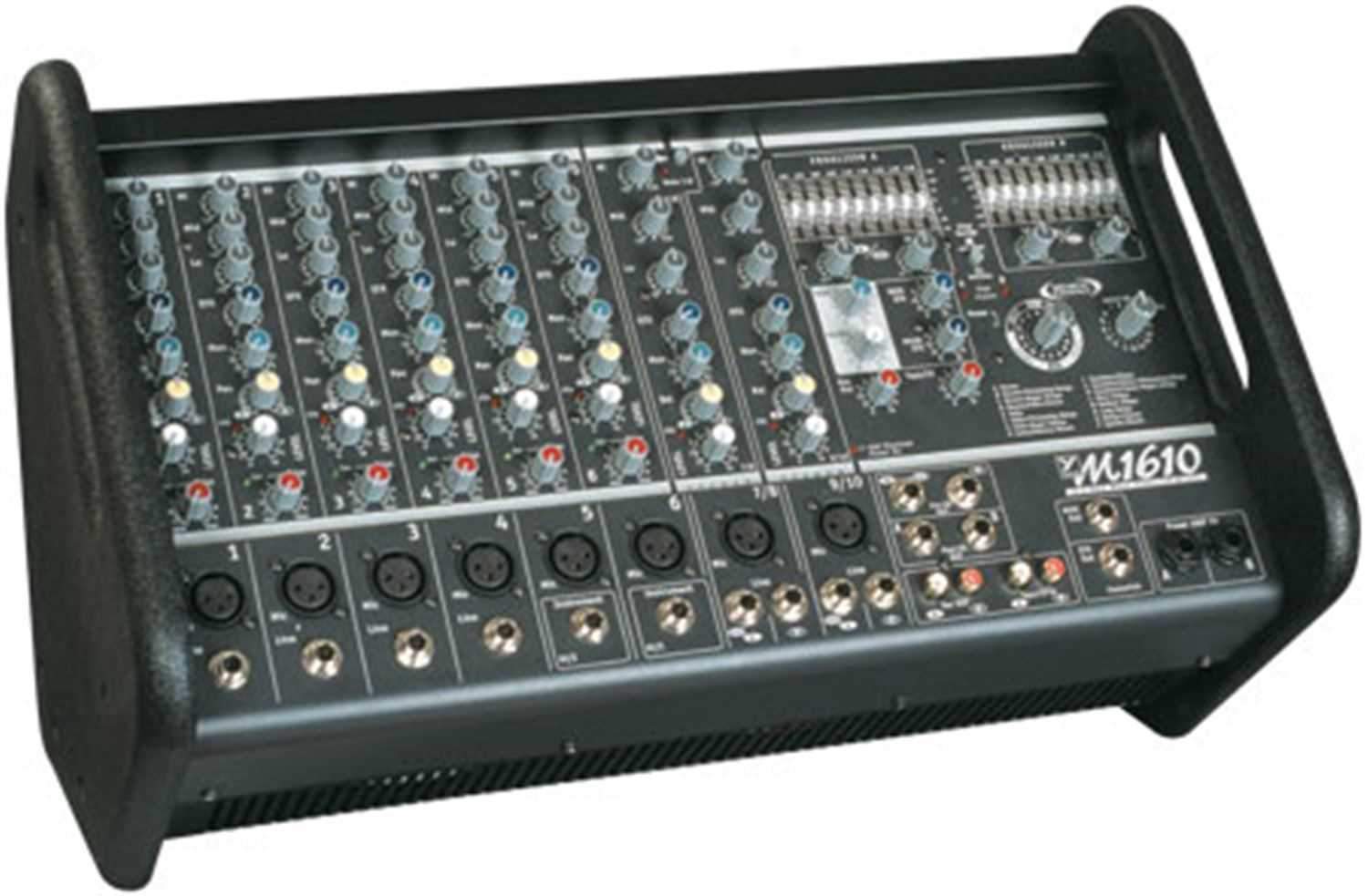 Yorkville M1610-2 2X 800W 10 Input Powered Mixer - PSSL ProSound and Stage Lighting