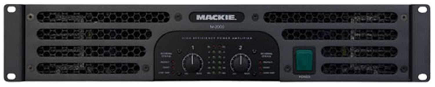 Mackie M2000-AMP Power Amplifier 400W @ 8 ohms - PSSL ProSound and Stage Lighting