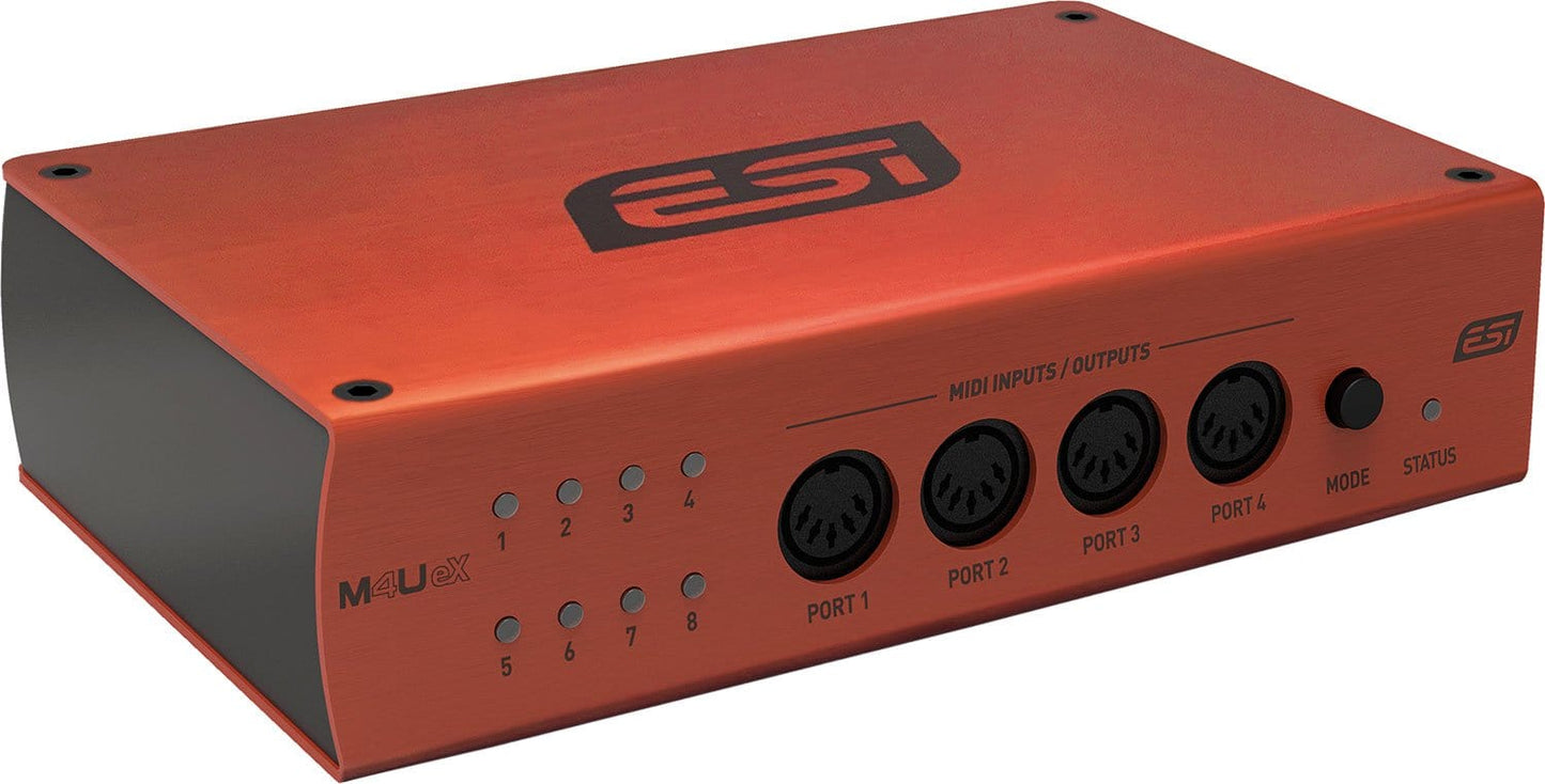 ESI M4U eX 8-Port USB 3.0 MIDI Interface With USB Hub - PSSL ProSound and Stage Lighting