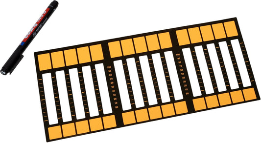 MA Lighting MA120123 Write-On Magnetic Label Plate for GrandMA2 15-Fader Section - PSSL ProSound and Stage Lighting