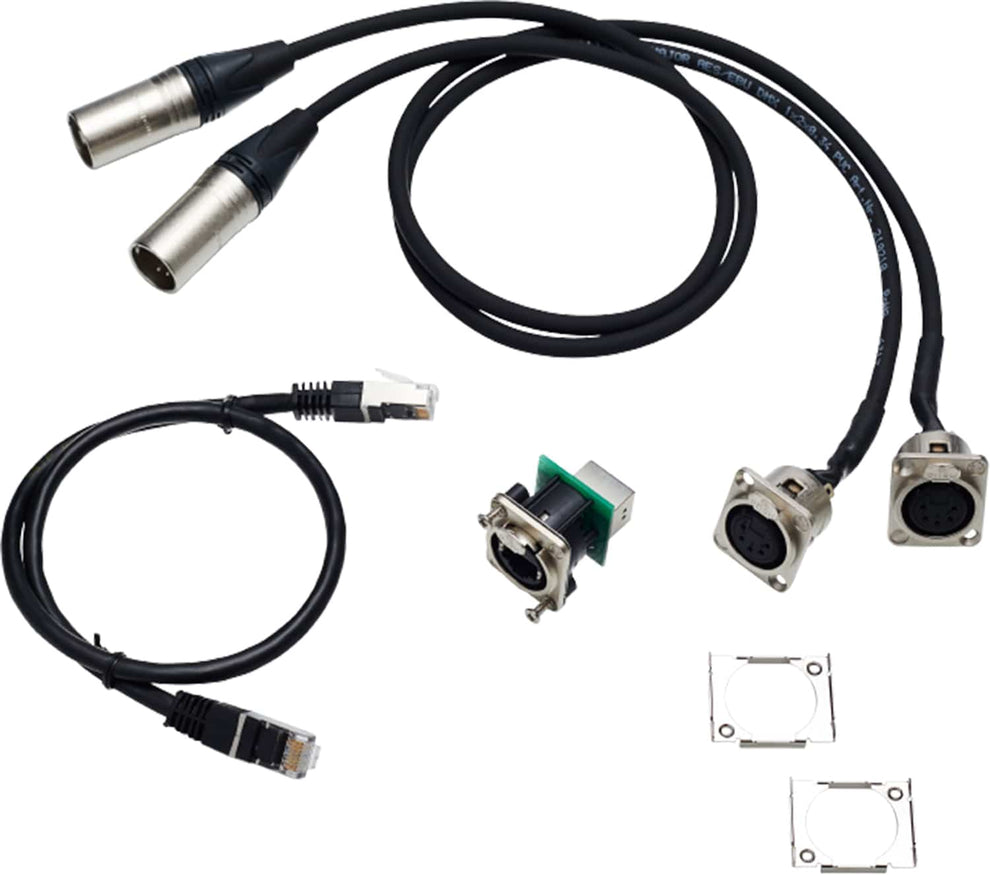 MA Lighting MA210650 Adapter Cable Set for 2-Port Node 5-Pin XLR Rack ...