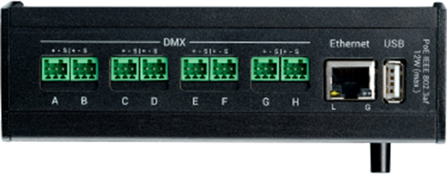 MA Lighting MA4011703 MA grandMA3 8-Port Node DIN-Rail - PSSL ProSound and Stage Lighting