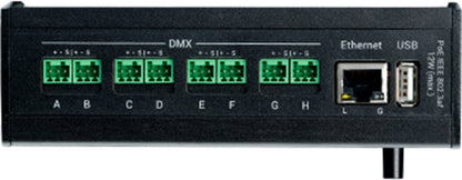 MA Lighting MA4011703 MA grandMA3 8-Port Node DIN-Rail - PSSL ProSound and Stage Lighting