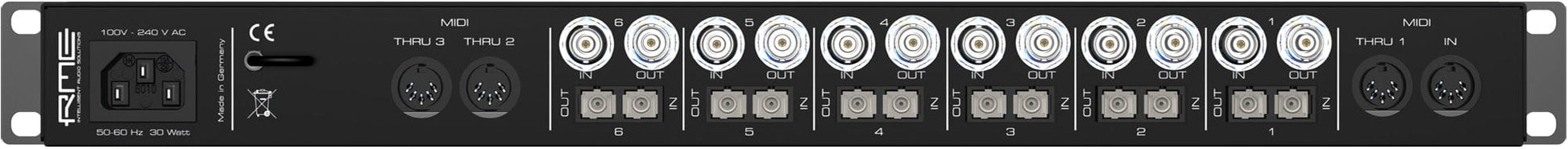 RME MADI Converter 2x6-Channel MADI Optical and Coaxial Converter - PSSL ProSound and Stage Lighting