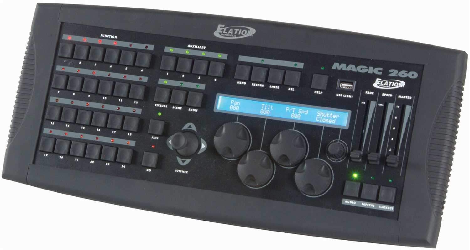 American DJ MAGIC-260 Lighting Control Console - PSSL ProSound and Stage Lighting