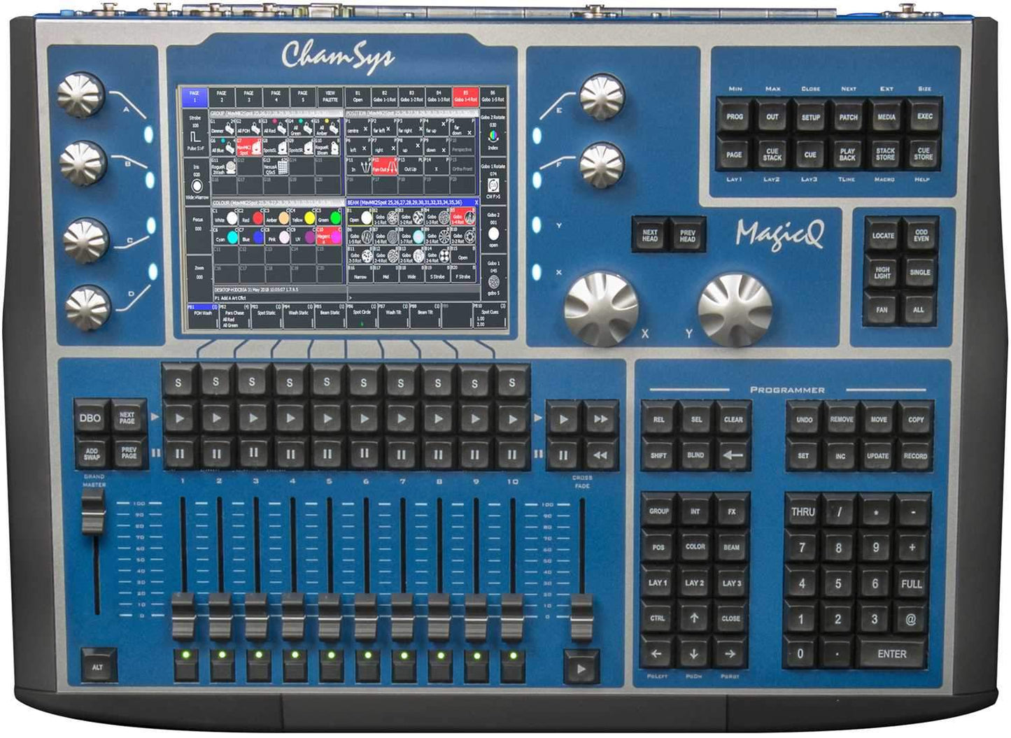 ChamSys MagicQ MQ40N 4-Universe Compact DMX Lighting Console - PSSL ProSound and Stage Lighting