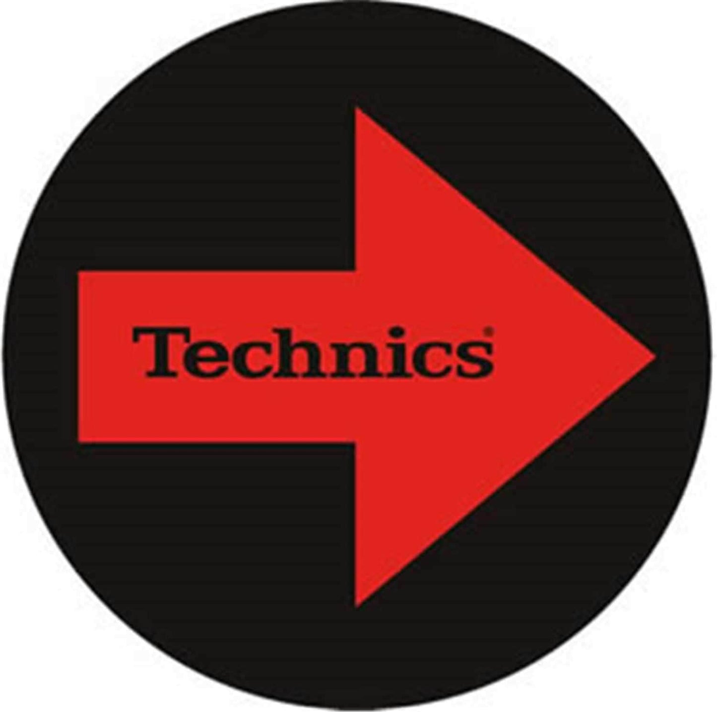 Technics Slipmat Arrows Left And Right - Pair - PSSL ProSound and Stage Lighting