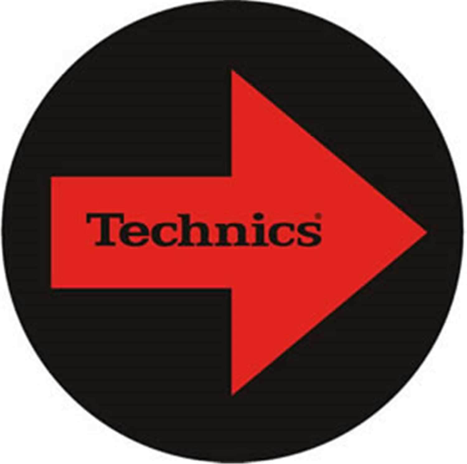 Technics Slipmat Arrows Left And Right - Pair - PSSL ProSound and Stage Lighting