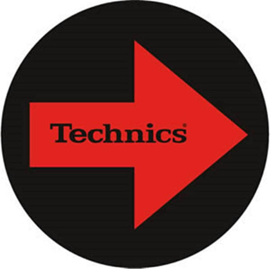 Technics Slipmat Arrows Left And Right - Pair - PSSL ProSound and Stage Lighting