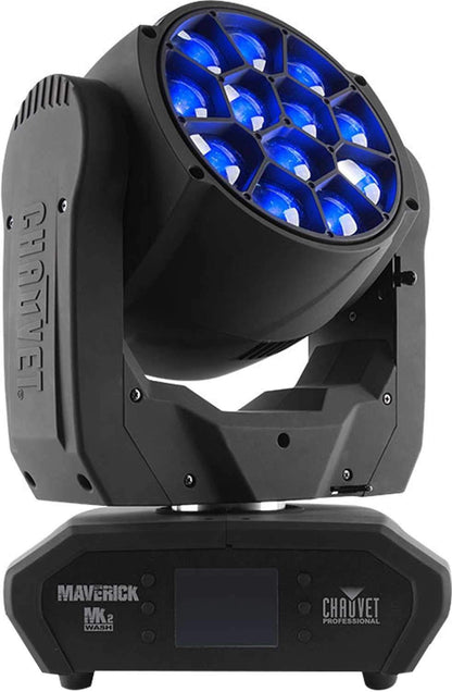 Chauvet Maverick MK2 Wash Moving Head LED Light - PSSL ProSound and Stage Lighting