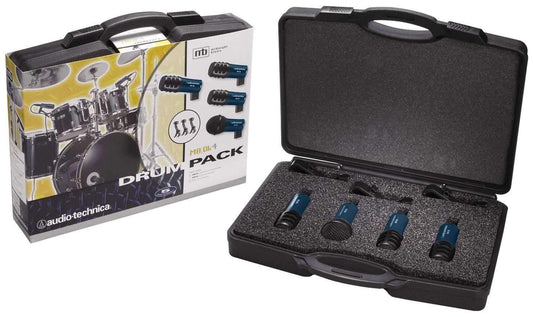 Audio Technica MBDK4 4 Pack Of Drum Mics Plus Case - PSSL ProSound and Stage Lighting