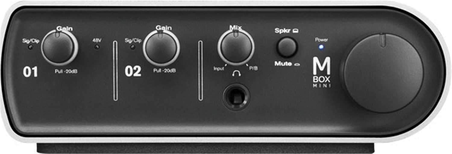 Avid MBox 3 Mini Interface with Pro Tools LE Pack