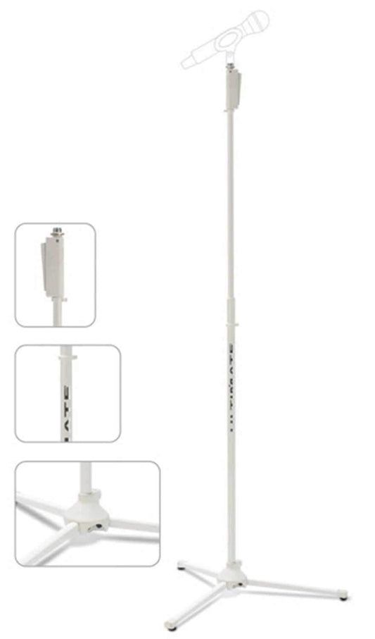 Ultimate MC78W Tripod Hand Cluth Mic Stand White - PSSL ProSound and Stage Lighting