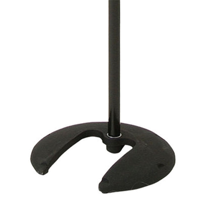 Ultimate MC87 Black Weighted Base Mic Stand - PSSL ProSound and Stage Lighting