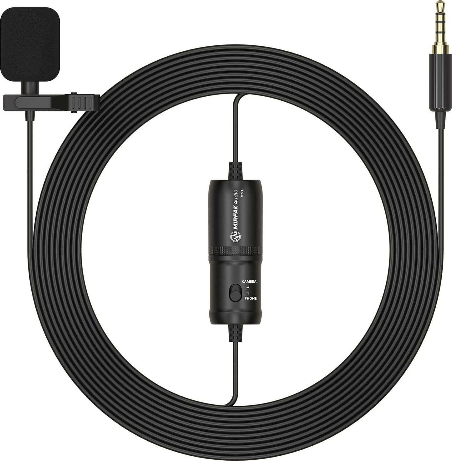 Mirfak MC1 Lavalier Microphone - PSSL ProSound and Stage Lighting