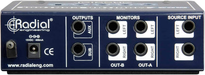 Radial MC3 Passive Studio Monitor Controller - PSSL ProSound and Stage Lighting