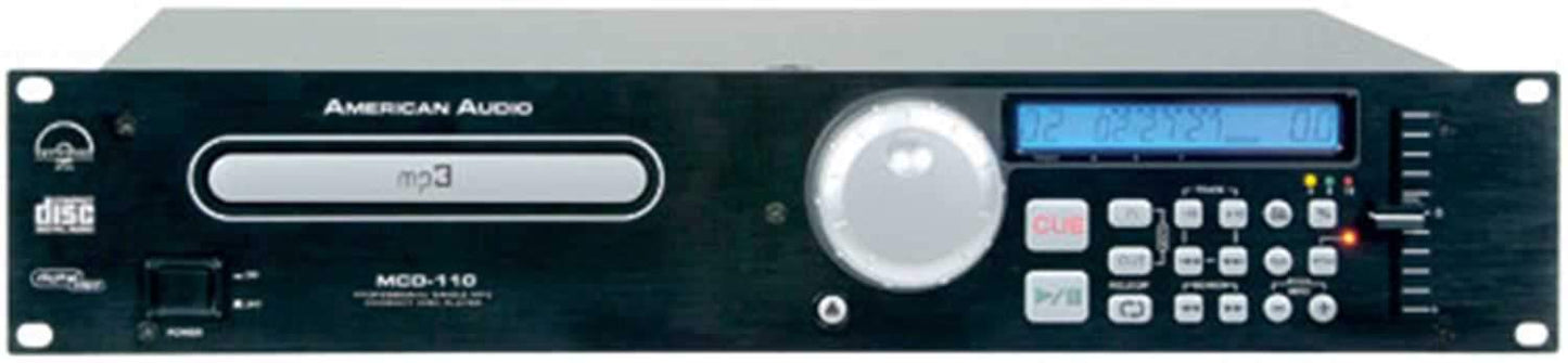 American Audio MCD-110 Single CD/MP3 Player - PSSL ProSound and Stage Lighting