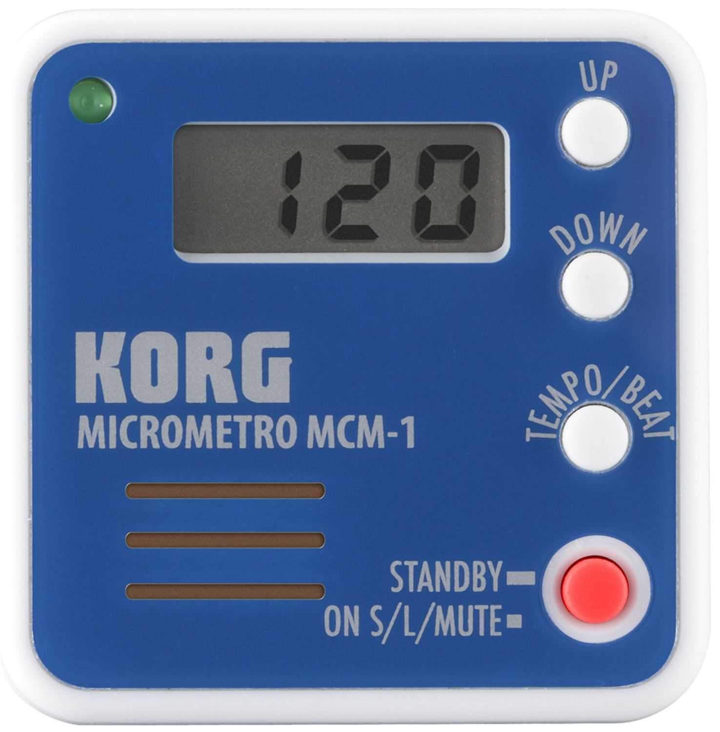 Korg MCM1BL MicroMetro Clip-on Metronome-Blue - PSSL ProSound and Stage Lighting