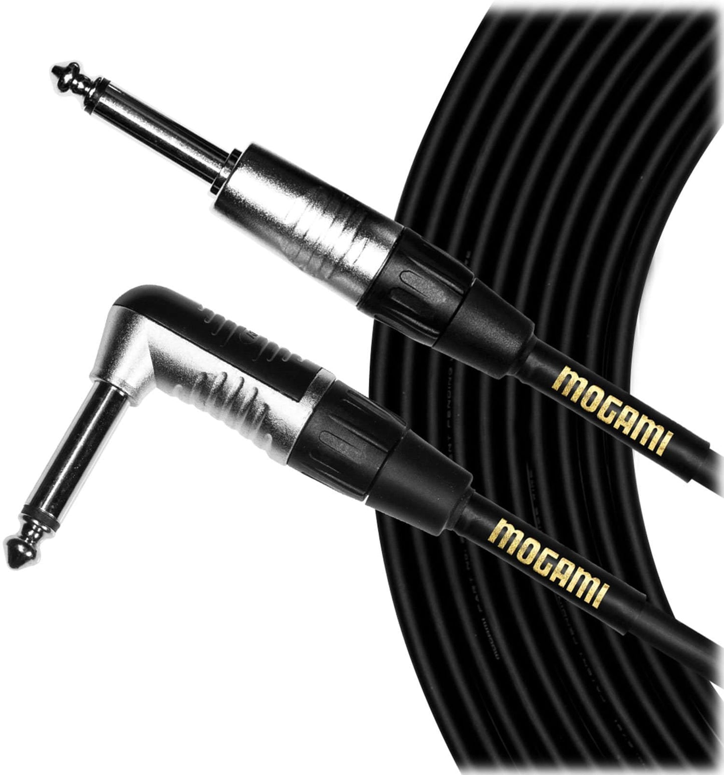 Mogami CorePlus Right Angle to Straight Instrument Cable 20Ft - PSSL ProSound and Stage Lighting