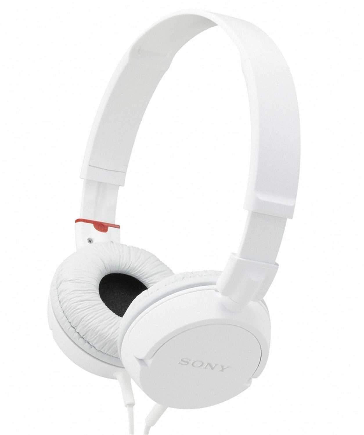 Sony MDRZX100WHI Professional Headphones - White - PSSL ProSound and Stage Lighting