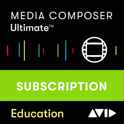 Media Composer Ultimate 1 Year Education Subscription - Solotech