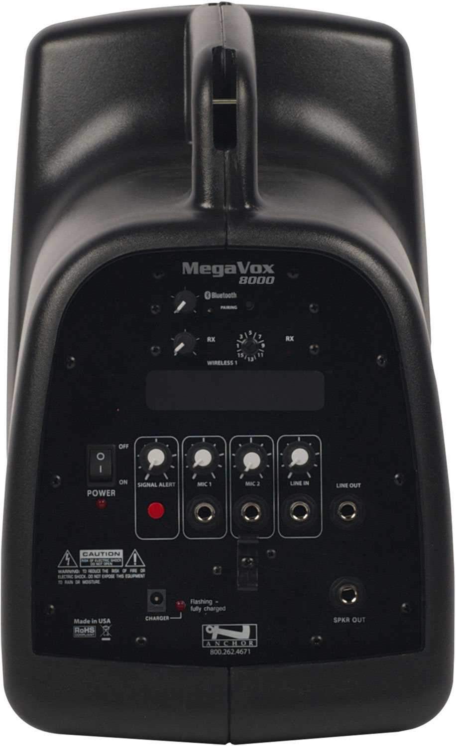 Anchor MEGA8000U1 Megavox with Bluetooth 1 Receiver - PSSL ProSound and Stage Lighting