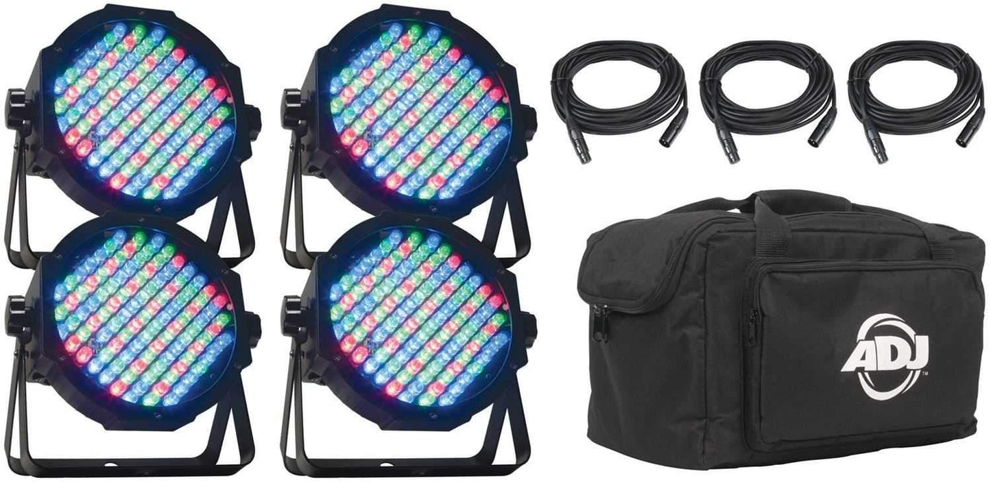 American DJ Mega Flat Pak LED Par Light System - PSSL ProSound and Stage Lighting