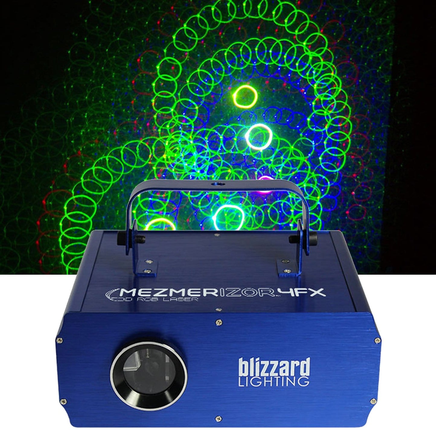 Blizzard Mezmerizor High Power RGB 3D Laser Effect Light - PSSL ProSound and Stage Lighting