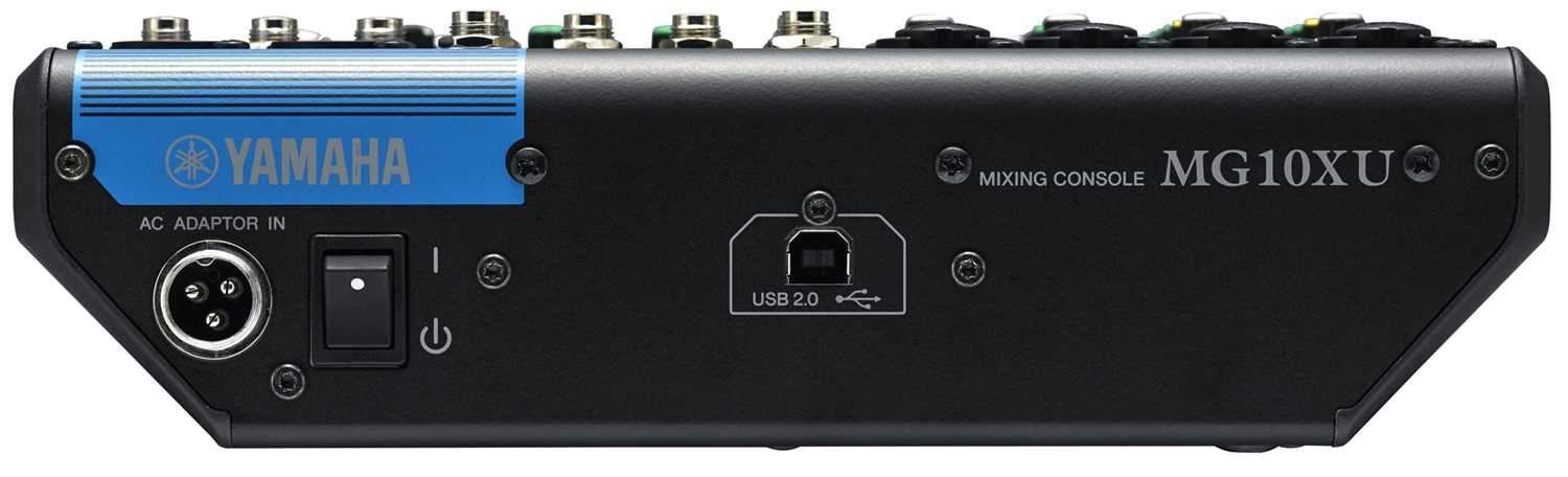 YAMAHA　MG10XU Yamaha MG10XU USB 10-Channel PA & Studio Mixer – Solotech