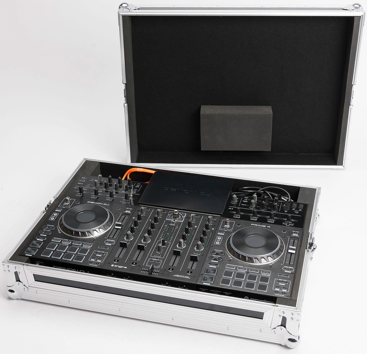 Magma MGA40994 DJ Controller Case for Denon Prime 4 - PSSL ProSound and Stage Lighting