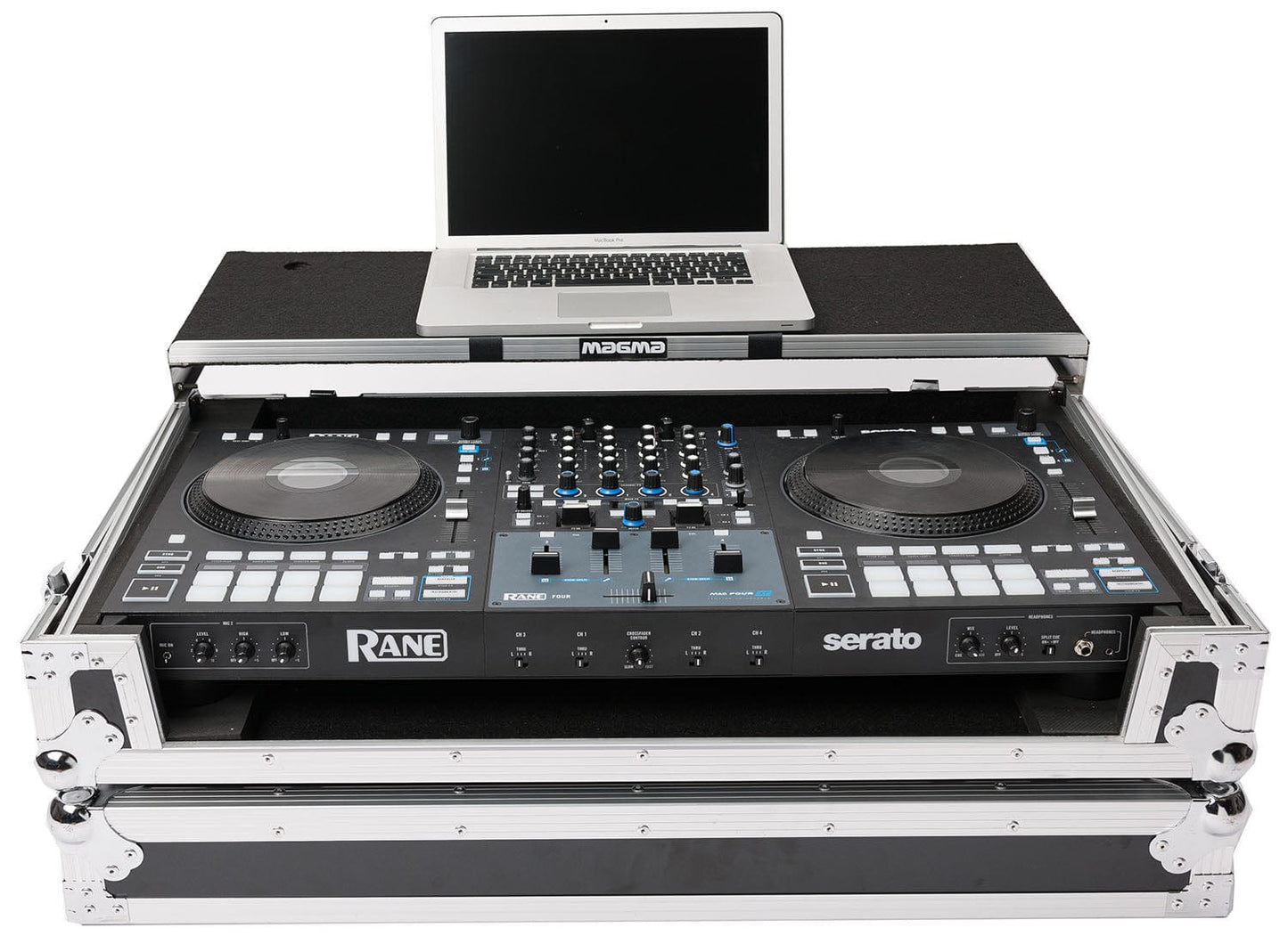 Magma DJ-Controller Workstation Rane Four w/ Wheels - PSSL ProSound and Stage Lighting