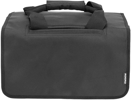 Magma MGA43013 45 Record Bag for 150 LP Black/Khaki - PSSL ProSound and Stage Lighting