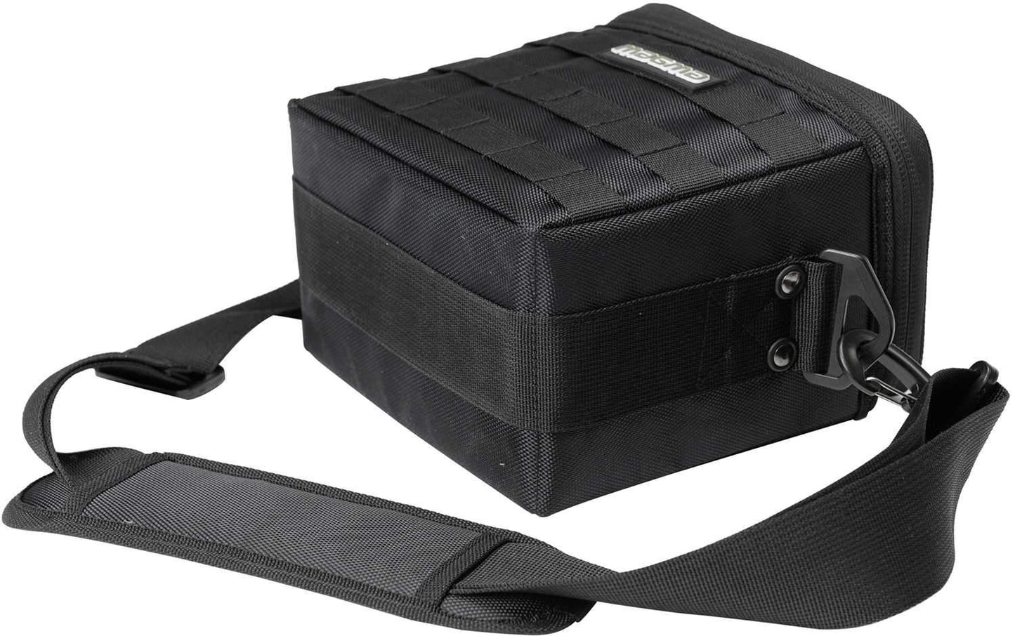 Magma MGA43026 45 Record Bag 50LP Black/Khaki - PSSL ProSound and Stage Lighting