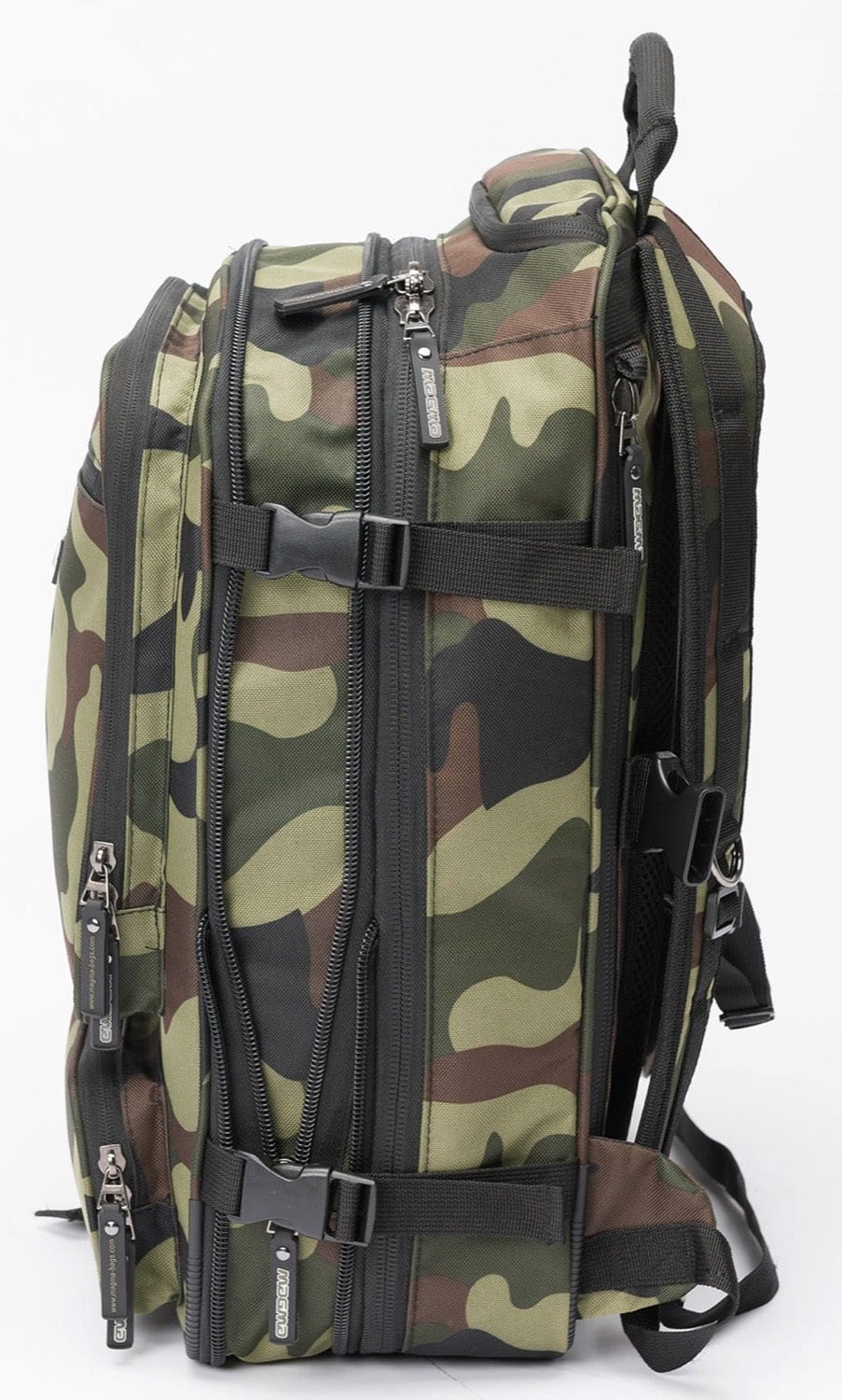 Magma MGA47887 DIGI DJ Backpack Camo - Green/Red - PSSL ProSound and Stage Lighting