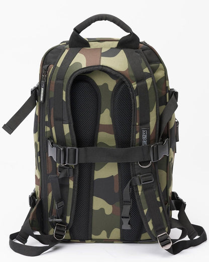 Magma MGA47887 DIGI DJ Backpack Camo - Green/Red - PSSL ProSound and Stage Lighting