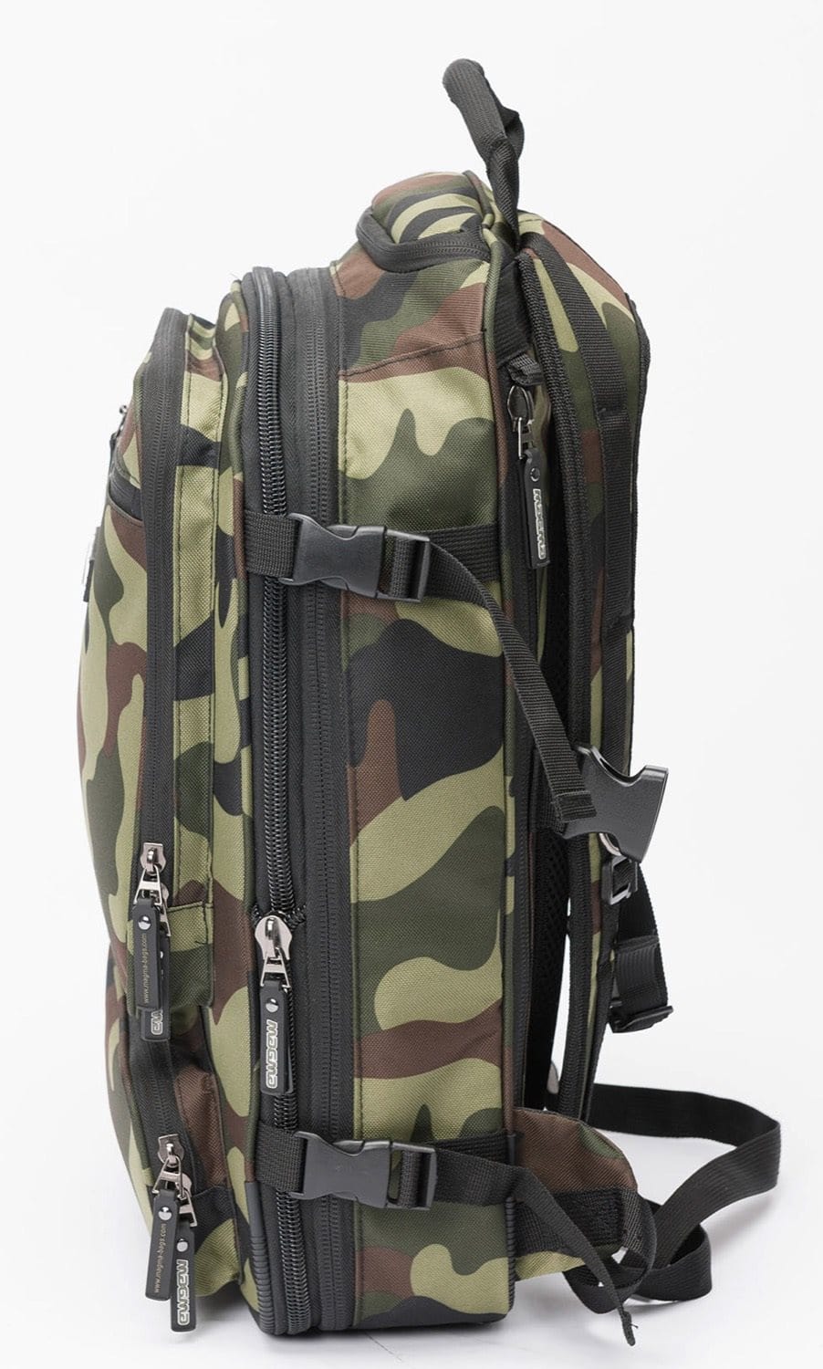 Magma MGA47887 DIGI DJ Backpack Camo - Green/Red - PSSL ProSound and Stage Lighting