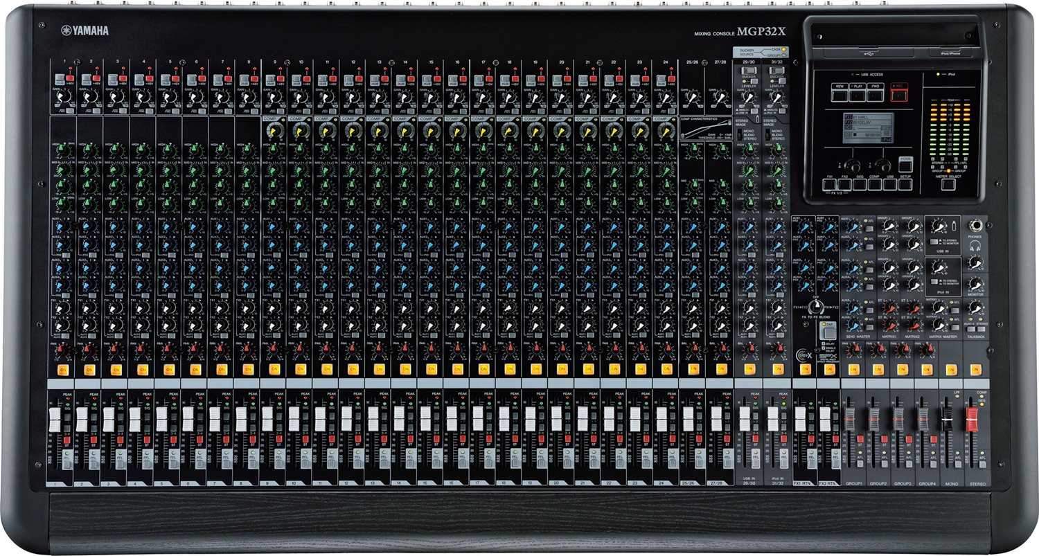 Yamaha MGP32X 32-Input 4-Bus PA Mixer with USB – Solotech