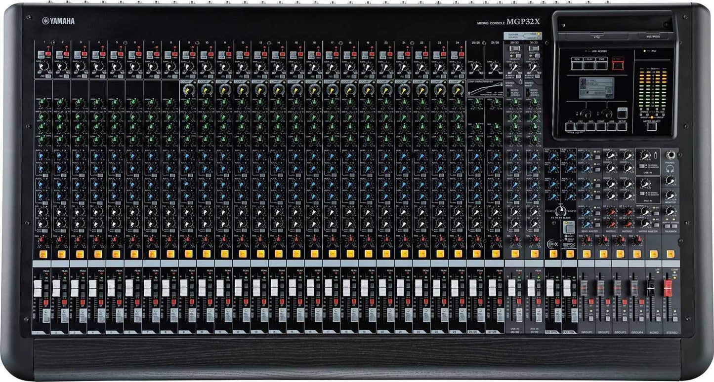 Yamaha MGP32X 32-Input 4-Bus PA Mixer with USB - PSSL ProSound and Stage Lighting